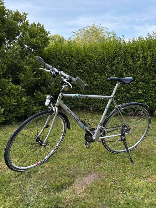 Sportieve Peugeot Clipper hybridefiets, Fietsen en Brommers, Fietsen | Heren | Herenfietsen, Gebruikt, Overige merken, Versnellingen