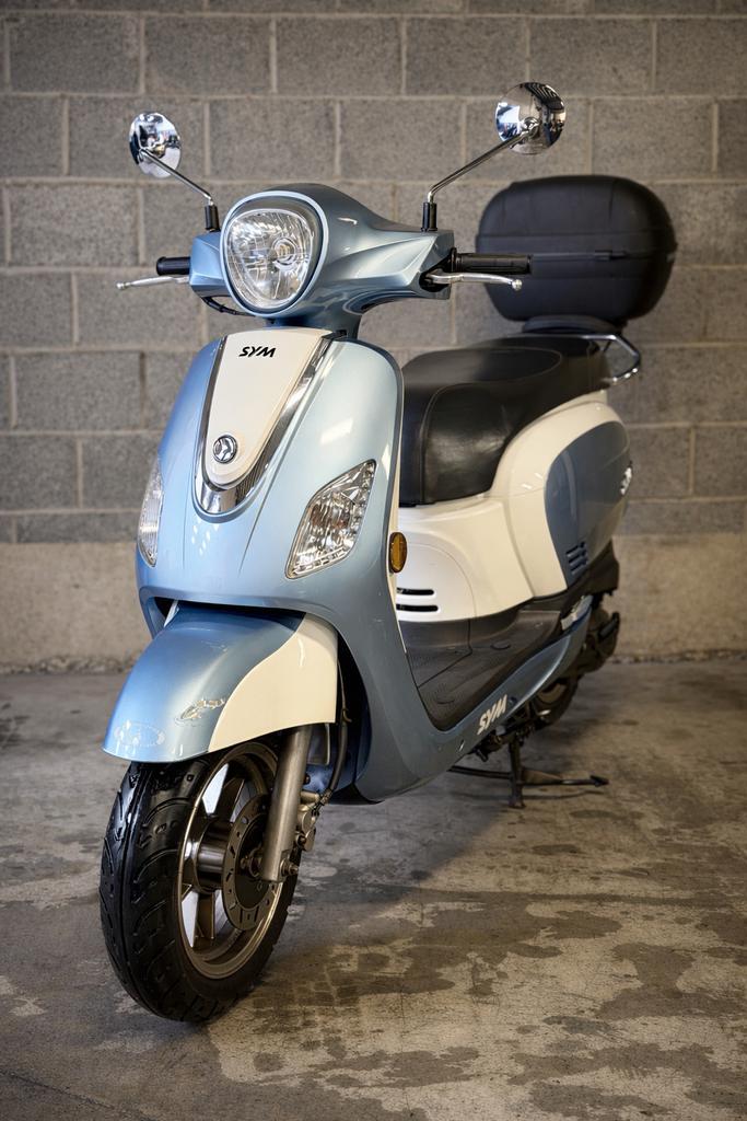 Sym Fiddle 3 (Klasse A), Fietsen en Brommers, Scooters | Overige merken, Zo goed als nieuw, Klasse A (25 km/u), Benzine, Ophalen
