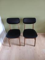 2 Stoelen van La Redoute, Maison & Meubles, Enlèvement ou Envoi, Utilisé, Noir, Deux