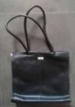 sac à main en cuir 🎀 Laurent David -> 6€, Noir, Sac à main, Utilisé, Enlèvement ou Envoi