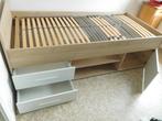 Bed éénpersoons, tienerkamer, Huis en Inrichting, Slaapkamer | Complete slaapkamers, Ophalen, Zo goed als nieuw, Eenpersoons