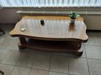 zeer stevige eiken salontafel- 70x140x45-onderaan ruime legg, Ophalen