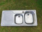 inox wasbak, Ophalen, Gebruikt