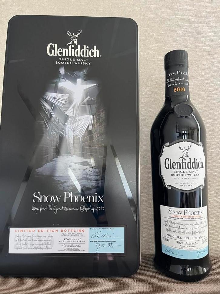 Glenfiddich Snox Phoenix 2010, Collections, Vins, Neuf, Autres types, Autres régions, Pleine, Enlèvement