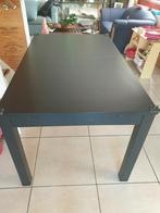 Ikea uitschuifbare tafel - Zwart, Huis en Inrichting, Ophalen, Gebruikt