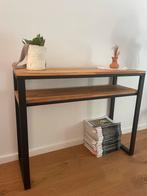 Sidetable - bijzettafel - kast - rek - wandrek, Ophalen, Gebruikt, 50 tot 100 cm, Vierkant