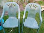 Tuinstoelen te koop!!, Ophalen, Zo goed als nieuw, Plastic, Stapelbaar