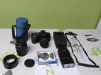 Analoge Fotocamera Minolta Dynax 3 xi + Zoomlens + Accessoir, Minolta, Reflex miroir, Utilisé, Enlèvement ou Envoi