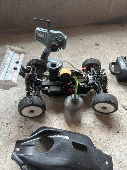 Mugen MBX6 nitro, Hobby en Vrije tijd, Modelbouw | Radiografisch | Auto's, Gebruikt, Nitro, Ophalen