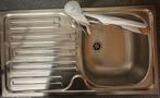 Évier encastré en inox, Maison & Meubles, Cuisine | Éléments de cuisine, Enlèvement, Utilisé
