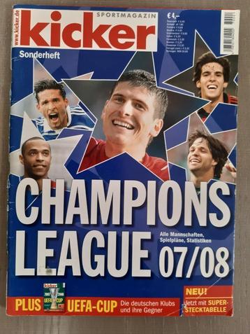 Kicker Champions League 2007/08 beschikbaar voor biedingen