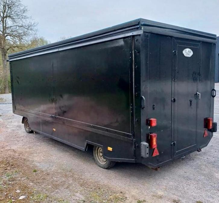 Foodtruck - vintage Marktkraam, Auto diversen, Aanhangers en Bagagewagens, Gebruikt, Ophalen