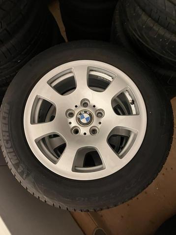 4x BMW 5-serie velgen + Michelin Primacy HP 225-55-16 95w DO