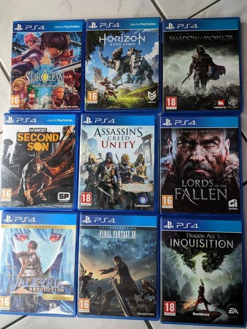 Playstation 4 Games - diverse prijzen, Consoles de jeu & Jeux vidéo, Jeux | Sony PlayStation 4, Utilisé, Autres genres, À partir de 12 ans