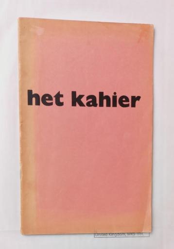 Het Kahier 1957 Jan Dries André Bogaert Ben Klein G58 disponible aux enchères