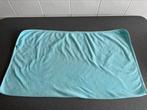 Turquoise deken Baby Boum - 83 x 93 cm, Kinderen en Baby's, Ophalen of Verzenden