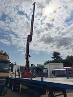 Renders *CRANE PALFINGER PK4500A-STEERING AXXLE* (bj 1993), Auto's, Vrachtwagens, Blauw, Overige brandstoffen, Bedrijf, Aanhangers en Opleggers