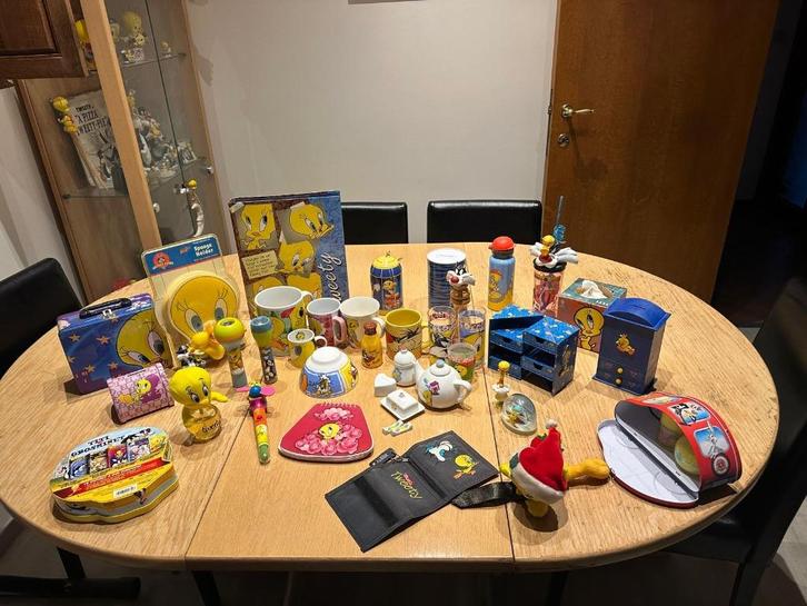 Collectie Tweety Looney Tunes, Verzamelen, Poppetjes en Figuurtjes, Zo goed als nieuw, Ophalen