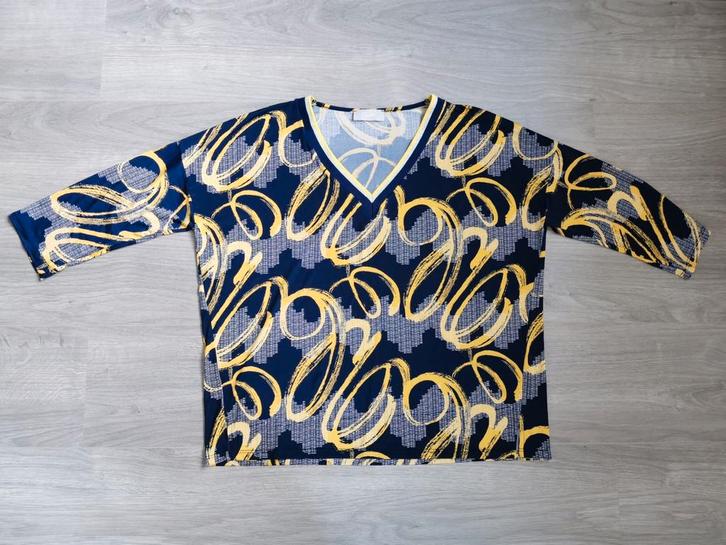 Blouse Cassis - maat L, Kleding | Dames, Blouses en Tunieken, Zo goed als nieuw, Maat 42/44 (L), Blauw, Ophalen of Verzenden