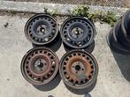 4 Opel Corsa D velgen van plaatstaal, Auto-onderdelen, Ophalen, Gebruikt, Opel