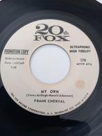FRANK CHERVAL. MY OWN.VG+/++ POPCORN OLDIES 45 discogs, Utilisé, Enlèvement ou Envoi