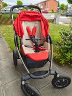 Maxi cosi buggy Mura+ met draagmand (rood), autostoel pearl, Kinderen en Baby's, Buggy's, Ophalen, Gebruikt, Maxi-Cosi