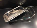 Nouveau plat de cuisson en verre et acier inoxydable, Pirex, Enlèvement ou Envoi, Neuf, Verre