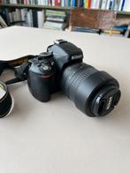 Nikon D5100 met 2 lenzen in bijhorende rugzak, Audio, Tv en Foto, Fotocamera's Digitaal, 16 Megapixel, Spiegelreflex, Ophalen of Verzenden
