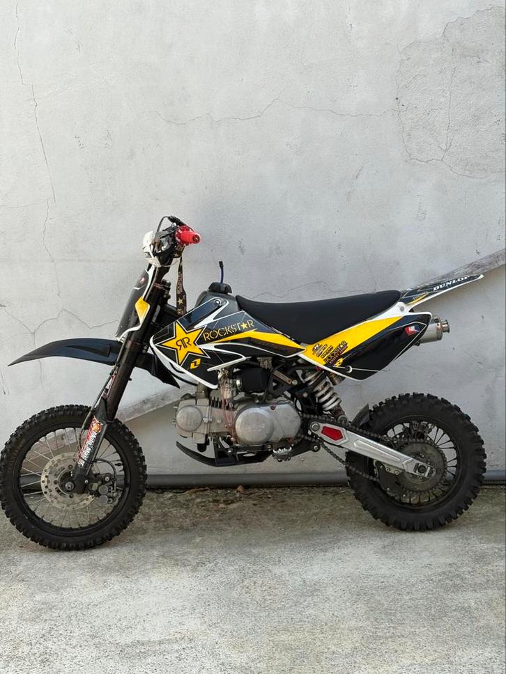 Orion 140cc Rockstar SR Crossmotor — Goede staat, Fietsen en Brommers, Minibikes, Midibikes en Pitbikes, Gebruikt, Dirtbike, Ophalen