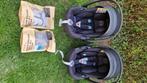 2 Cybex Autostoelen Cloud Black met isofixbasis, Kinderen en Baby's, Autostoeltjes, Autogordel of Isofix, Gebruikt, Zijbescherming