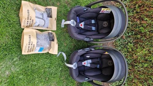 2 Cybex Autostoelen Cloud Black met isofixbasis, Kinderen en Baby's, Autostoeltjes, Gebruikt, Overige merken, 0 t/m 13 kg, Autogordel of Isofix