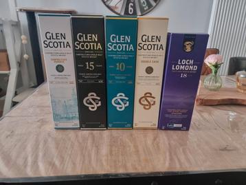 Lot de whisky glen scotia 