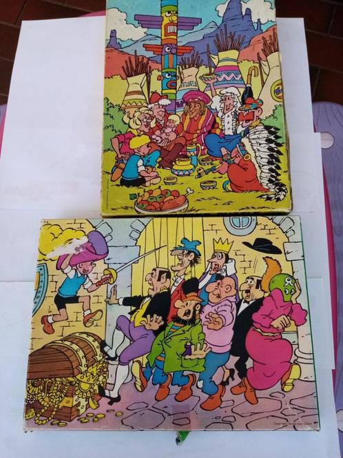 Lot Jommeke - puzzels, strips - 1€/stuk, Boeken, Stripverhalen, Gelezen, Meerdere stripboeken, Ophalen of Verzenden