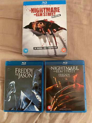 Nightmare On Elm Street Collectie (Blu Ray), Enlèvement ou Envoi, Comme neuf, Horreur