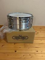 Snaredrum Pearl Sensitone Beaded Seamless Aluminium 14"/6;5", Ophalen, Zo goed als nieuw, Pearl