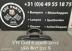 VW Golf 6 Achterbumper Diffuser Onderlip Spoiler 2008-2012, Auto-onderdelen, Gebruikt, Ophalen of Verzenden