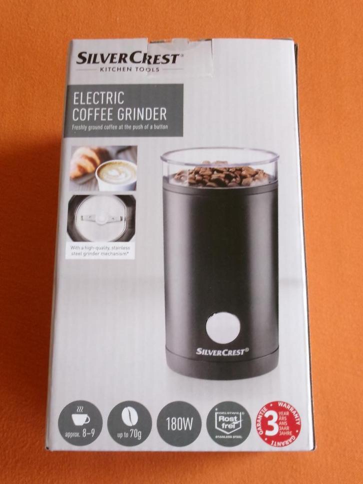 MOULIN A CAFE ELECTRIQUE SILVERCREST NEUF !, Electroménager, Accessoires de machine à café, Neuf, Enlèvement ou Envoi