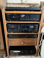 Pioneer stereo keten met kast, TV, Hi-fi & Vidéo, Comme neuf, Enlèvement, Pioneer, Composants en vrac