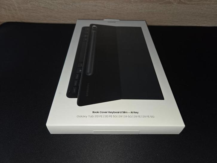 Samsung Tab S10fe/S9... Boekomslag Keyboard Slim Azerty, Computers en Software, Tablet-hoezen, Nieuw, Overige typen, 11 inch, Ophalen of Verzenden
