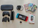 Nintendo Switch, Unpatched, Homebrew software, Ophalen, Gebruikt, Met 3 controllers of meer, Switch Original