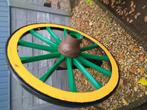 Houtenkarwiel, Tuin en Terras, Tuinwanddecoratie, Ophalen, Zo goed als nieuw