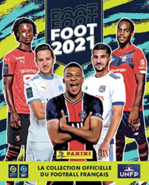 Foot 2020-2021 (France) - Panini stickers à échanger/vendre, Hobby en Vrije tijd, Verzamelkaartspellen | Overige, Nieuw, Losse kaart
