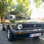 VW Golf 1, GLS 1600 benzine, automaat, ‘80, Auto's, Automaat, Stof, Beige, Groen