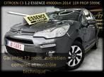 CITROEN C3 1.2 ESSENCE 49MKM ‼️GARANTIE 1A N CTOK‼️, Voorwielaandrijving, Euro 5, Stof, Zwart