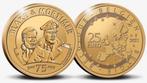 Munt van 25 euro België 2021 – Blake en Mortimer.
Nieuw ., Postzegels en Munten, Ophalen, België, Goud