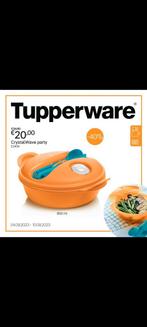 Nieuwe crystal wave party van tupperware, Huis en Inrichting, Ophalen of Verzenden, Nieuw