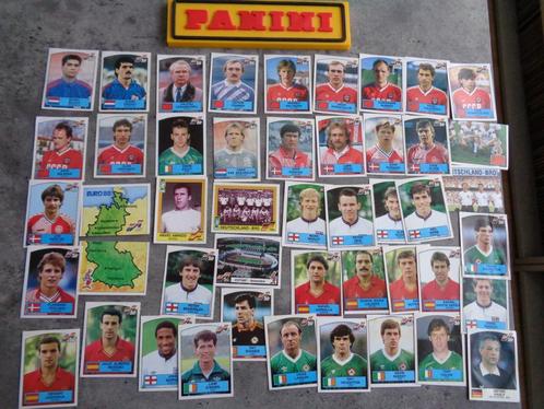 PANINI voetbal stickers EURO 88 ANNO EK 1988 47X   *********, Hobby en Vrije tijd, Stickers en Plaatjes, Zo goed als nieuw, Verzenden