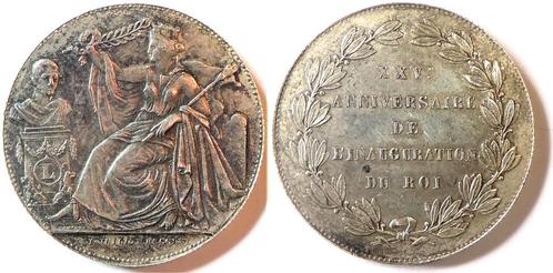 Module 2 Francs ARGENT Inhuldiging van de koning 1856 *SUP*, Postzegels en Munten, Munten | België, Setje, Zilver, Zilver, Ophalen of Verzenden