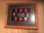 Coca Cola Pins set framed, Collections, Broches, Pins & Badges, Comme neuf, Enlèvement ou Envoi