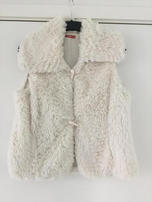 Teddy / fluffy bodywarmer Folia maat 4 / maat L, Kleding | Dames, Bodywarmers, Zo goed als nieuw, Maat 42/44 (L), Ophalen of Verzenden